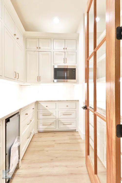 Kitchen pantry with spacious storage