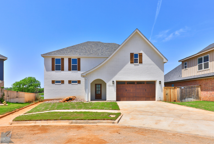 A two-storey Cornerstone custom home in Abilene